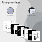 Motivational Poster (Set of 9) – White