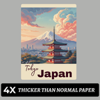 Vintage Country Travel Poster Set of 9
