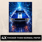 Futuristic Car Poster Set of 6