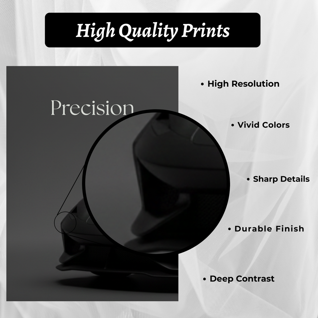 Precision Power Passion – Luxury Car Wall Art (Set of 3)